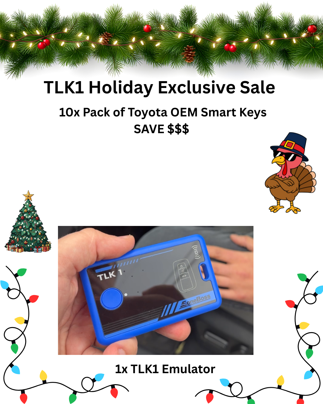 ππ¦ TLK1 Holiday Special Toyota Emulator Bundle Kit π¦ π