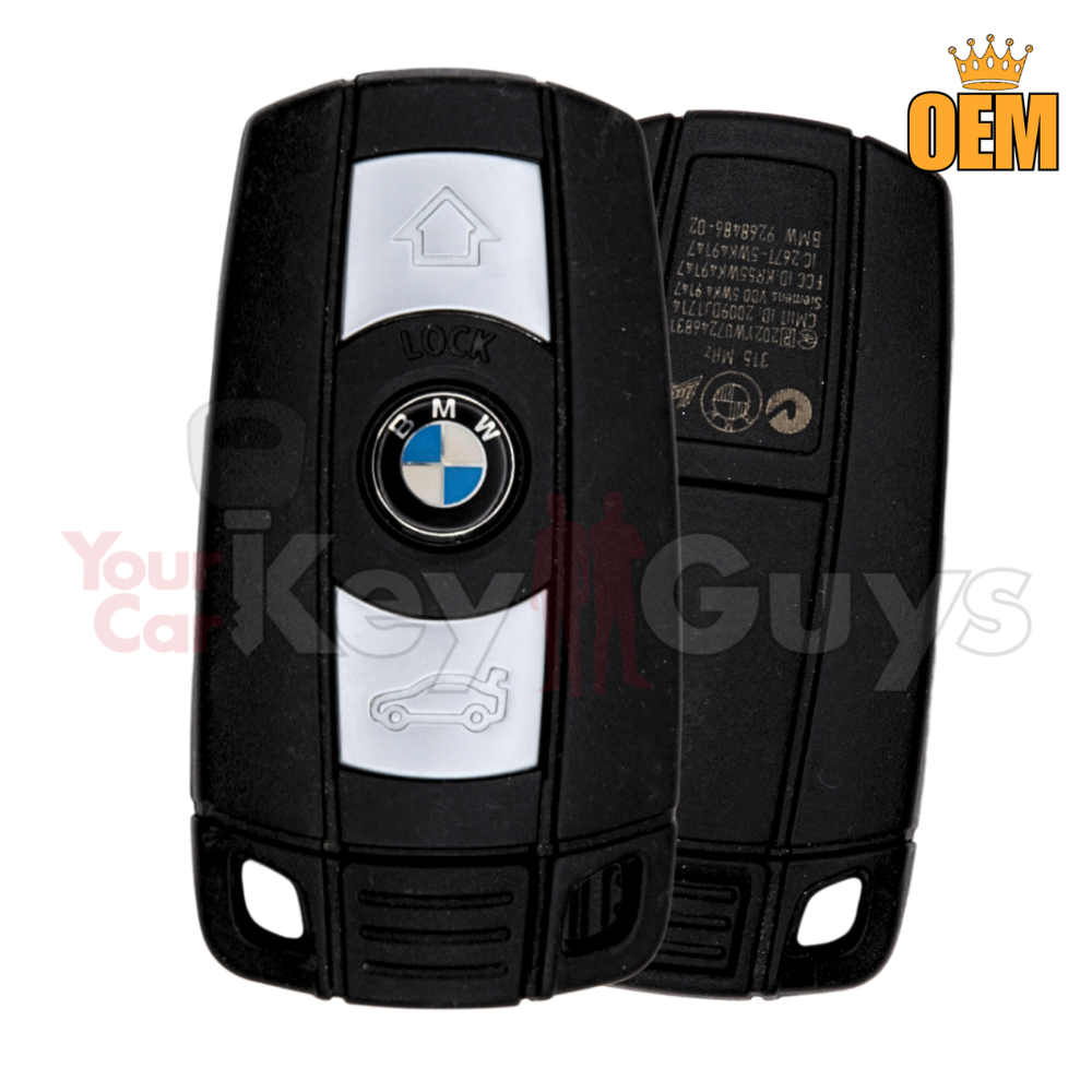 2004-2011 BMW 3B Trunk Slot Key CAS3 KR55WK49127
