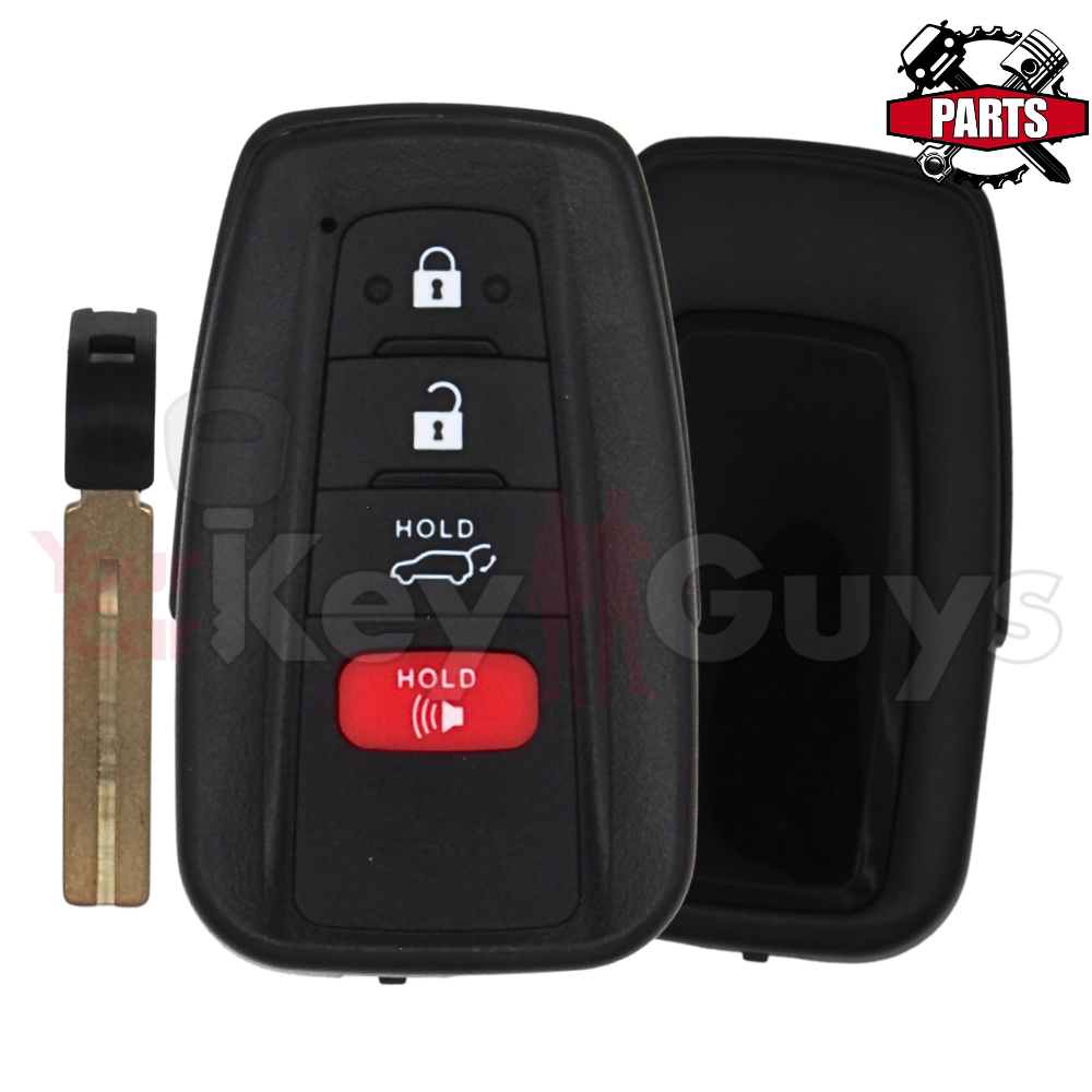 SHELL Replacement for 2019-2024 Toyota 4B Hatch Smart Key HYQ14FBC HYQ14FLA