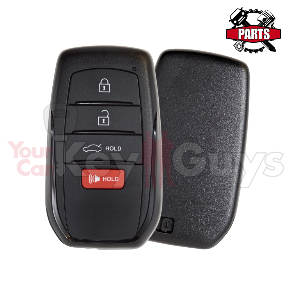 SHELL Replacement for 2023-2025 Toyota 4B Trunk Smart Key HYQ14FBW