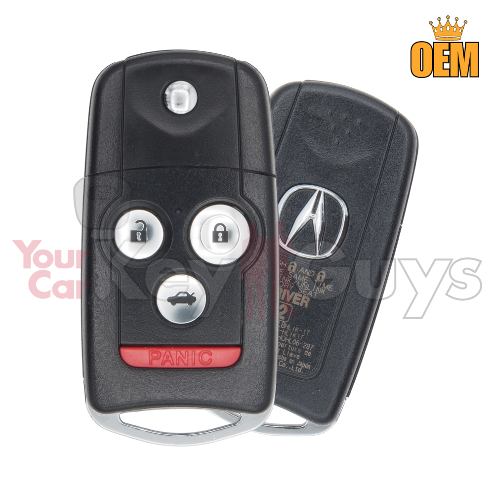 2009-2014 Acura TL | TSX Flip Key 4B Trunk MLBHLIK-1T