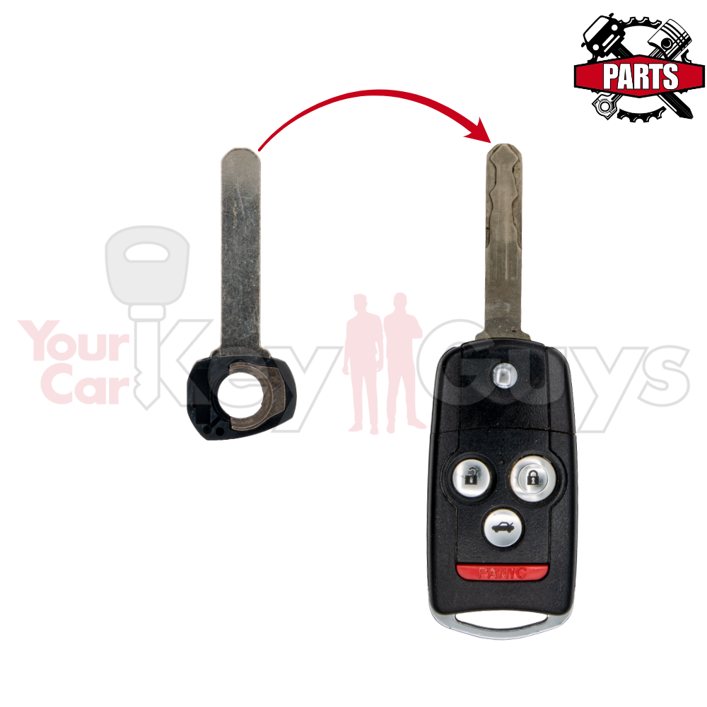 INSERT Blade Head Replacement for Acura Flip Keys