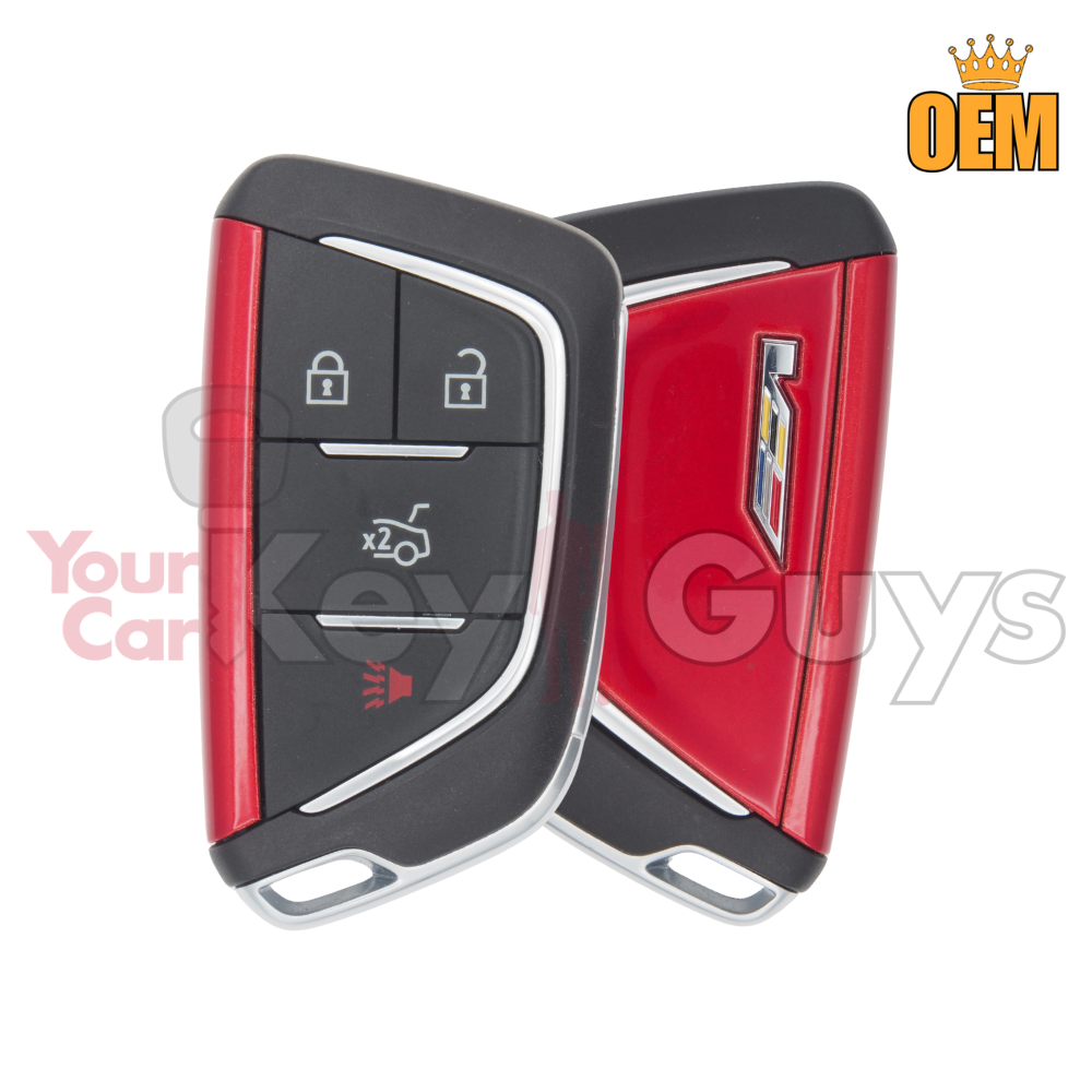 2021-2025 Cadillac CT4 CT5 V Red Trim 4B Trunk Smart Key YG0G20TB1