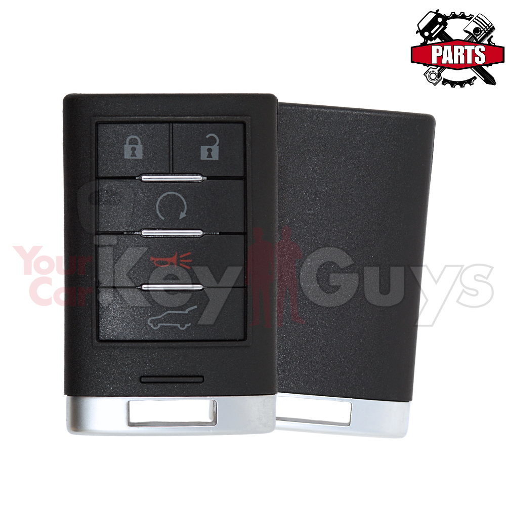 SHELL Replacement for 2010-2015 Cadillac SRX 5B Hatch Smart Key NBG009768T