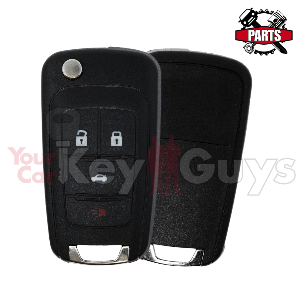 SHELL Replacement for Chevy | GMC | Buick 4B Trunk Flip Key