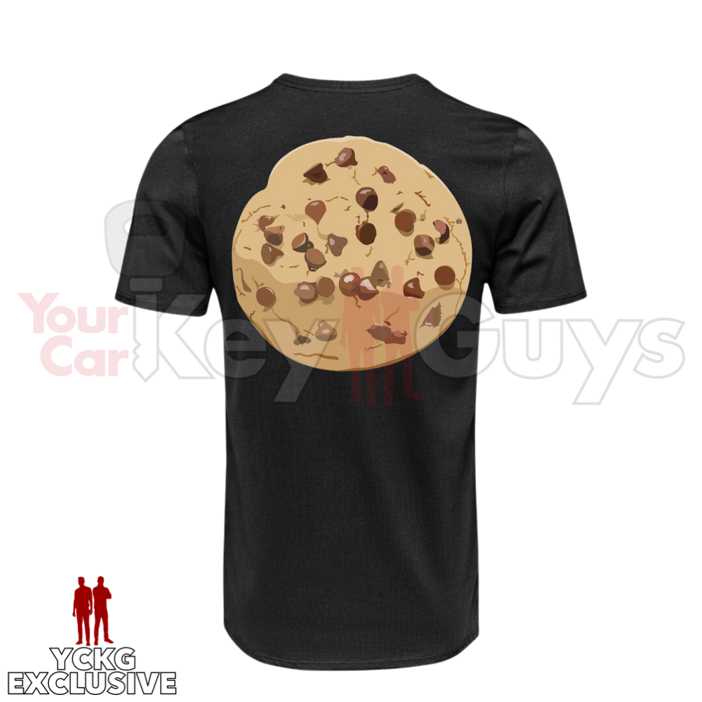 Your Car Key Guys Black Cookie Graphic T-Shirt