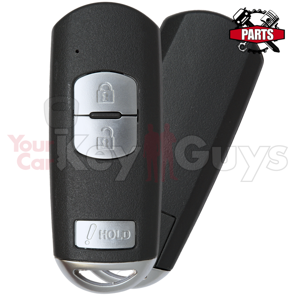 SHELL Replacement for Mazda 3B Smart Key D01 D02 A03 A04