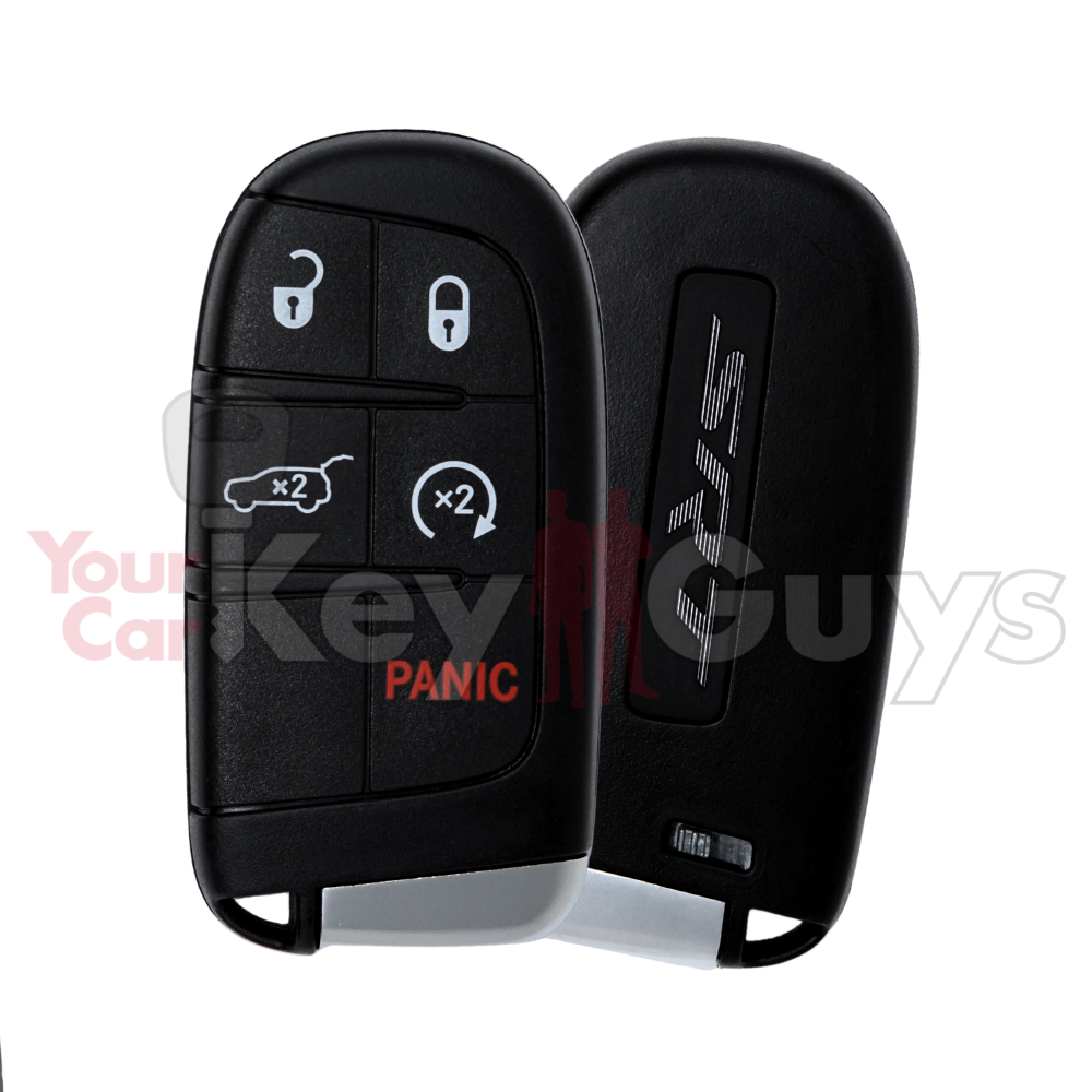 2015-2024 Dodge Durango Jeep Grand Cherokee SRT Black Logo 5B Hatch Smart Key M3N-40821302