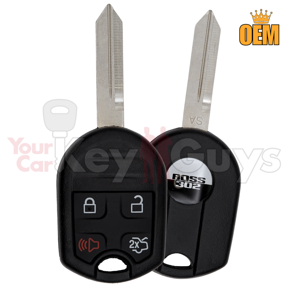 2012-2014 Ford Mustang BOSS 302 GRAY 4B Trunk RHK DST40 80 Bit SA CWTWB1U793