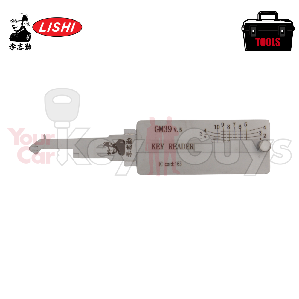 Original LISHI GM39 V5 Dr/Bt Key Reader for GM