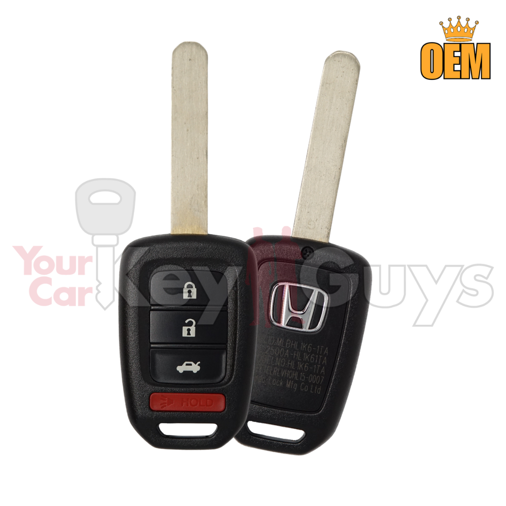 2016-2021 Honda Civic | Accord 4B Trunk RHK MLBHLIK6-1TA