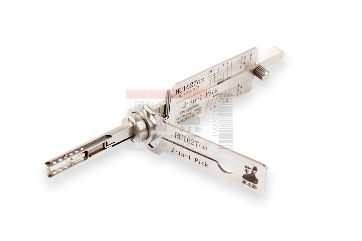 Original Lishi HU162T Side Cuts(2-in-1) Pick 10 Cut Anti Glare