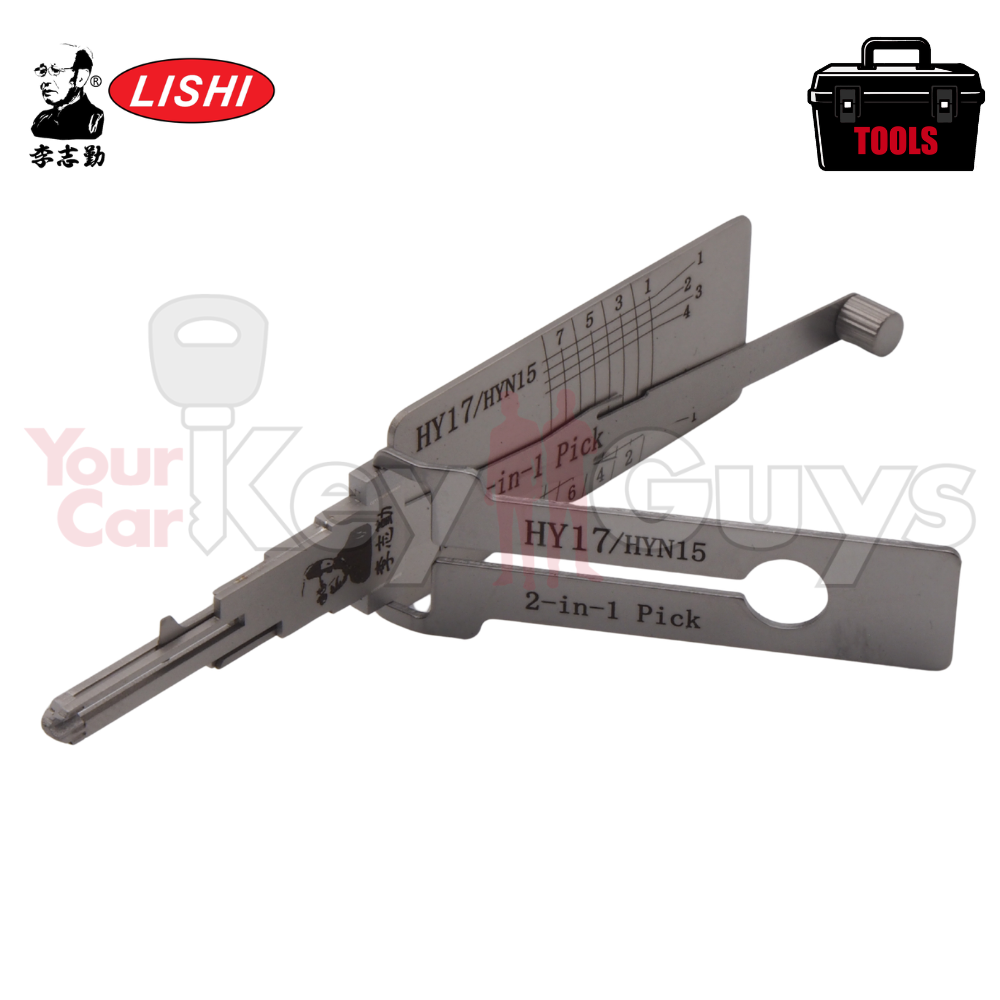 Original LISHI HY17/HYN15 2-in-1 Pick & Decoder for Hyundai Kia