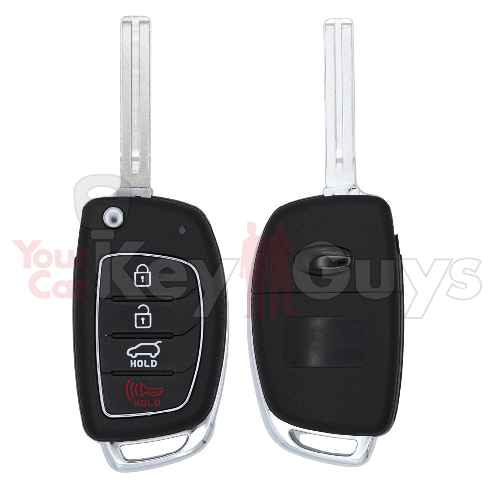 2015-2021 Hyundai Tucson 4B Hatch Flip Key D3010 TQ8-RKE-4F25