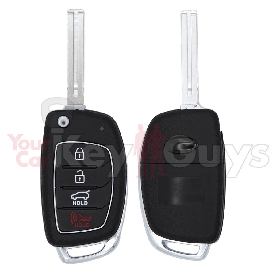 SHELL Replacement for Hyundai Flip Key 4B Hatch KK10 TQ8-RKE-4F25