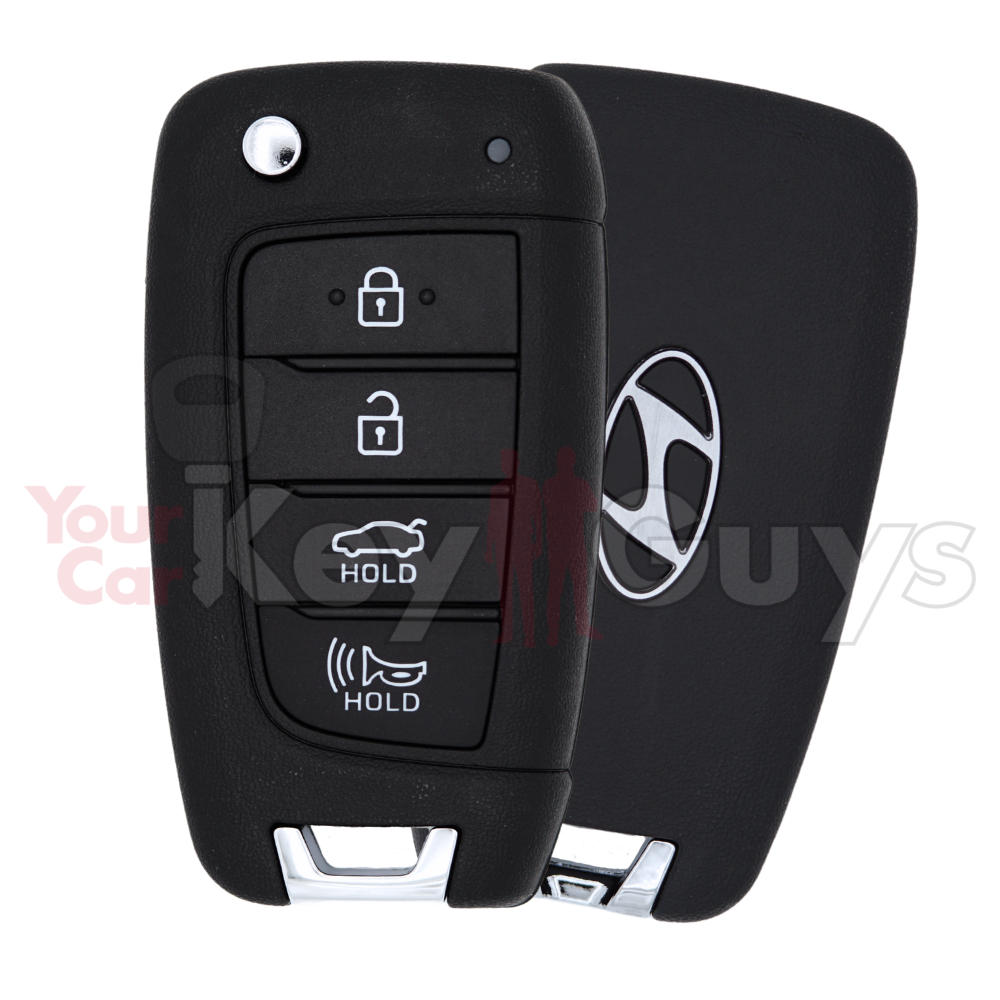 2023-2025 Hyundai Elantra 4B Trunk Flip Key w/ 8A Transponder AA600 NYOMBEC4TX2004