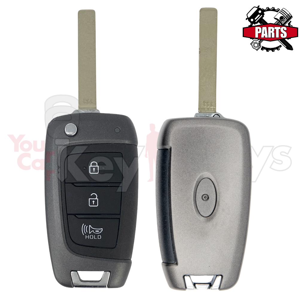 SHELL Replacement for Hyundai Flip Key 3B KK12
