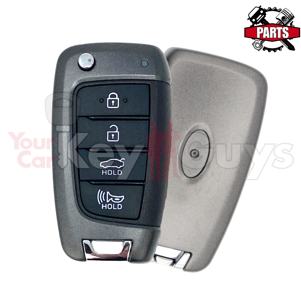 SHELL Replacement for Hyundai Flip Key 4B Trunk KK12