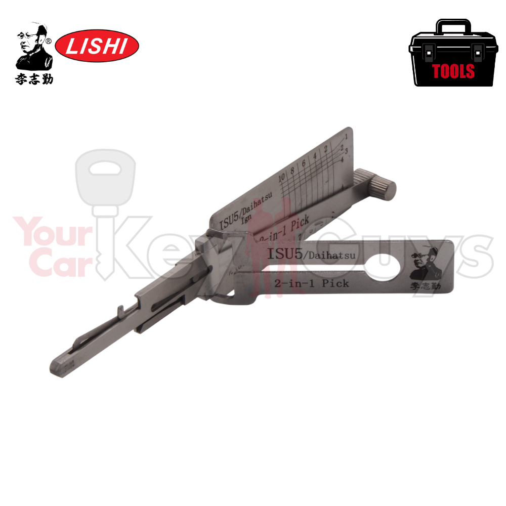 Original LISHI ISU5/B113 2-in-1 Ign Pick & Decoder for Isuzu Trucks