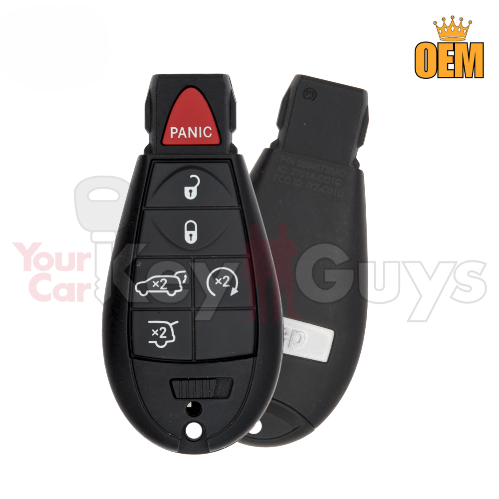 2008-2013 Jeep Commander Grand Cherokee 6B Hatch Remote Start Glass Fobik Twist IYZ-C01C OEM