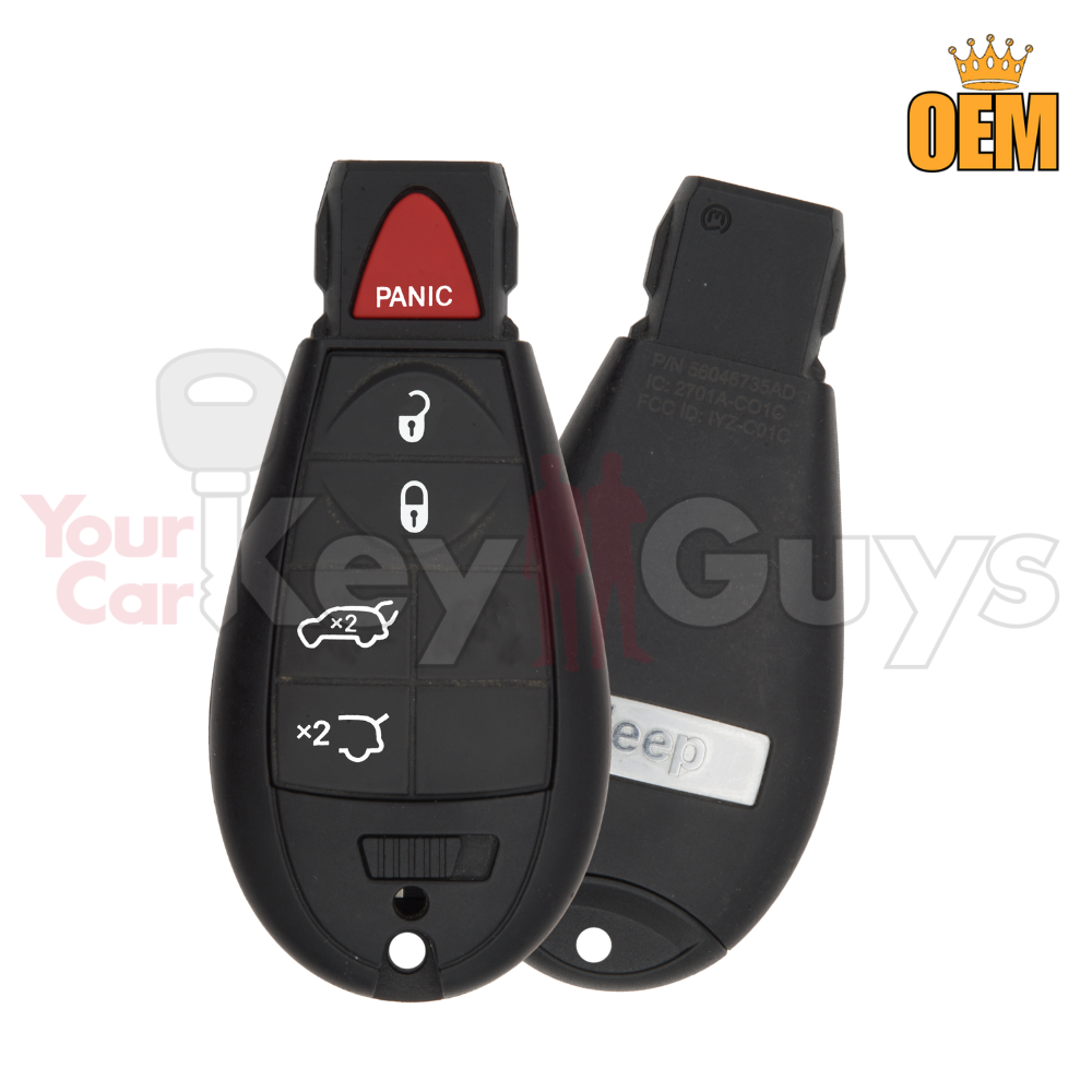 2008-2013 Jeep Commander Grand Cherokee 5B Hatch Glass Fobik Twist IYZ-C01C OEM