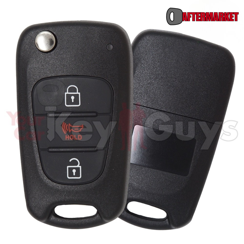 2010-2013 Kia Soul 3B Flip Key HY15 2K340 NYOSEKSAM11ATX (AM F/L)
