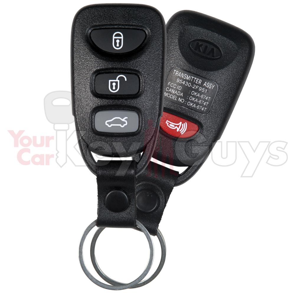 2007-2009 Kia Spectra 4B Trunk Remote OSLOKA-674T