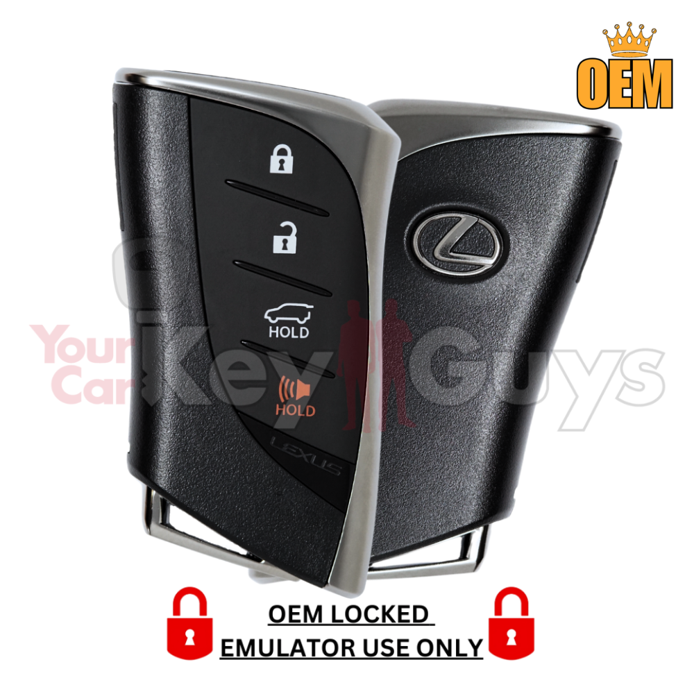LOCKED OEM 2021-2023 Lexus GX460 4B Hatch Glass Smart Key P4:AAAA HYQ14FBZ