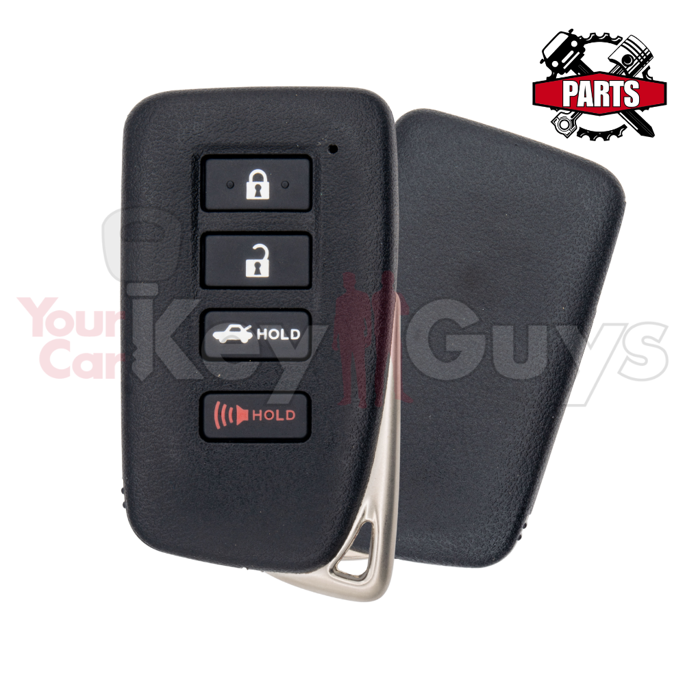 SHELL Replacement for Lexus Smart Key 4B Trunk HYQ14FBA HYQ14FLB