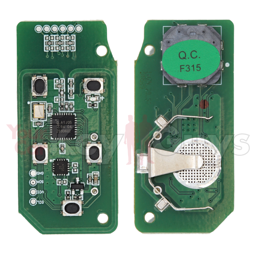 Lonsdor JLR 2011-2020 5B Hatch Smart Key KOBJTF10A Assembled