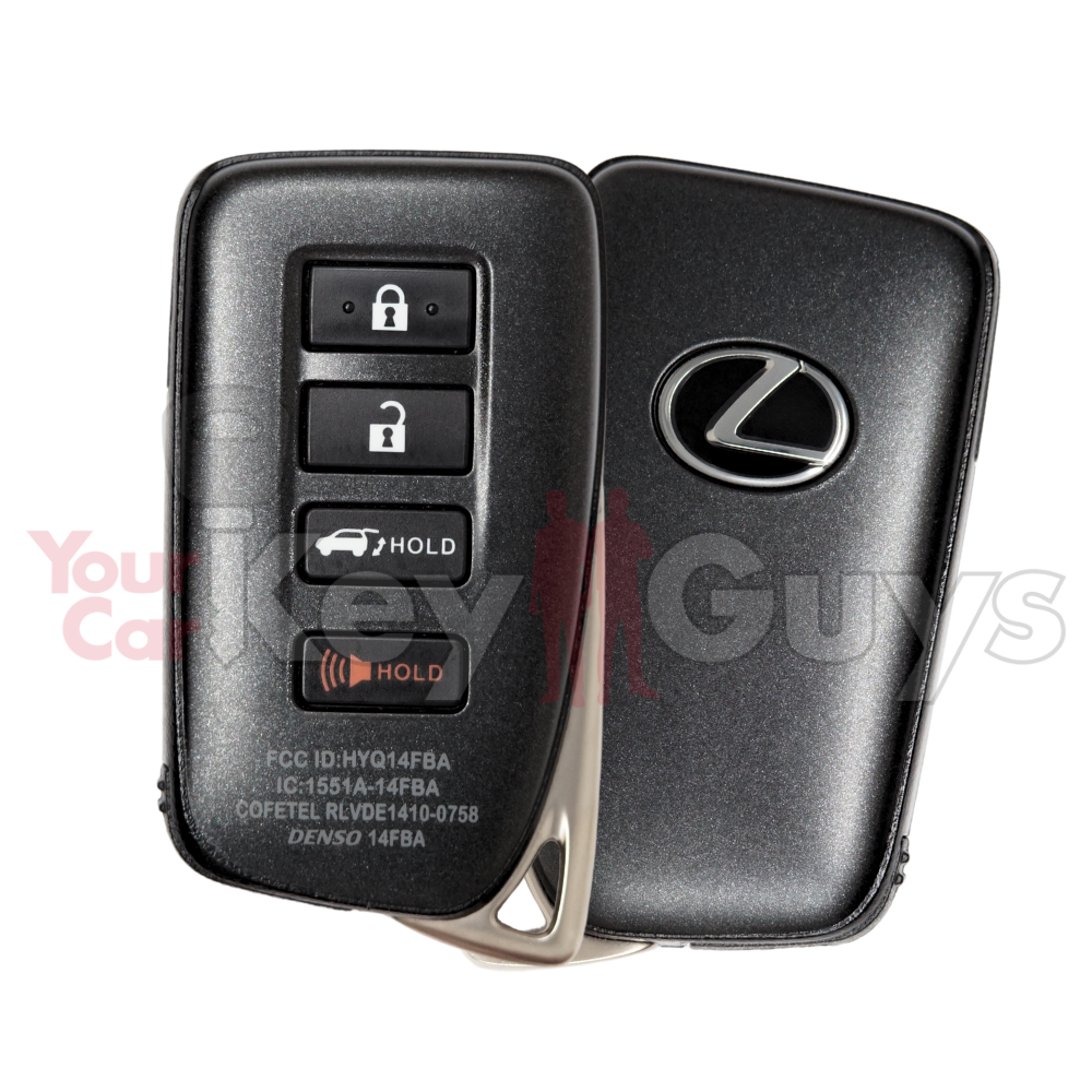 2015-2019 Lexus NX LX 4B Hatch Smart Key 2110 AG HYQ14FBA
