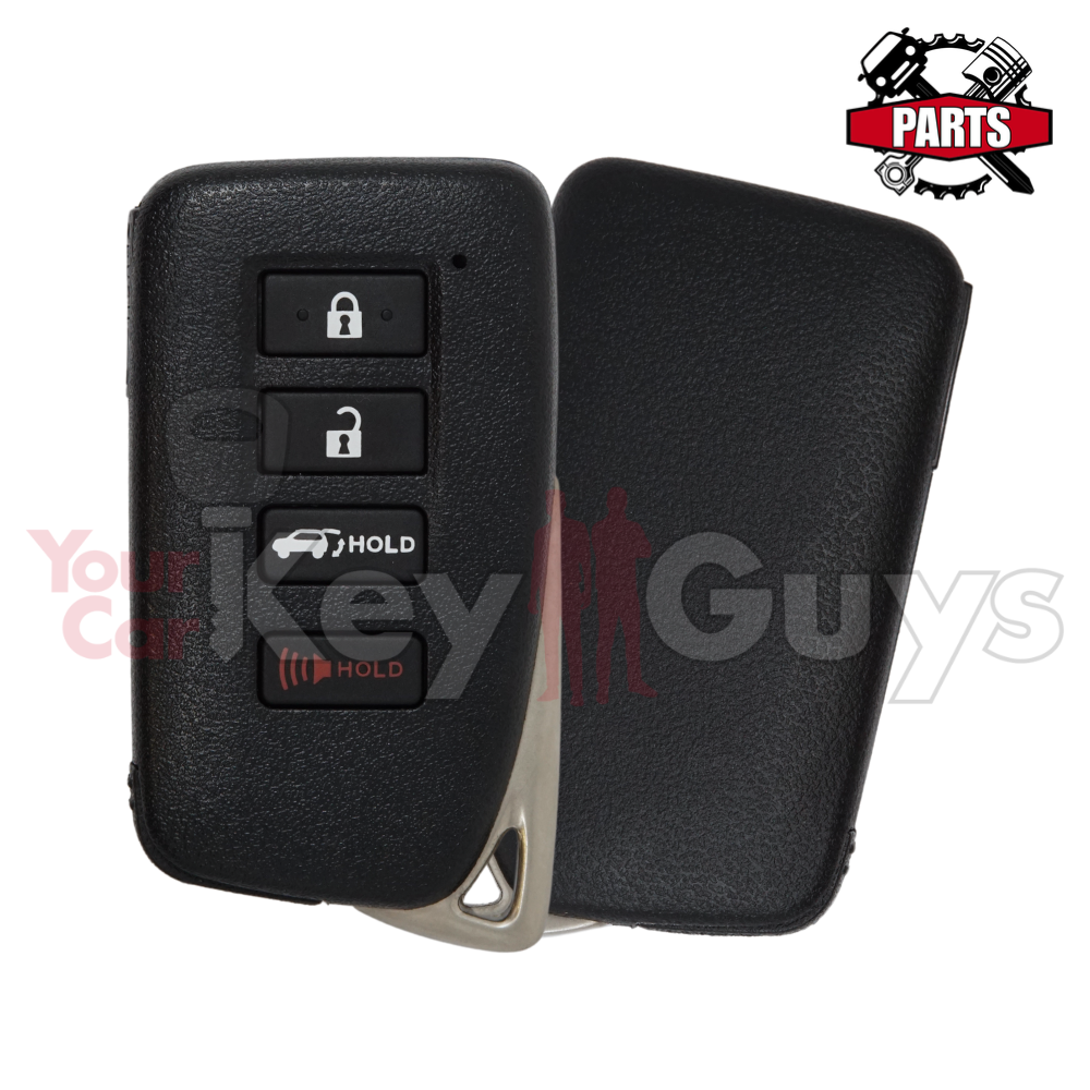 SHELL Replacement for Lexus Smart Key 4B Hatch HYQ14FBB HYQ14FBA HYQ14FLB