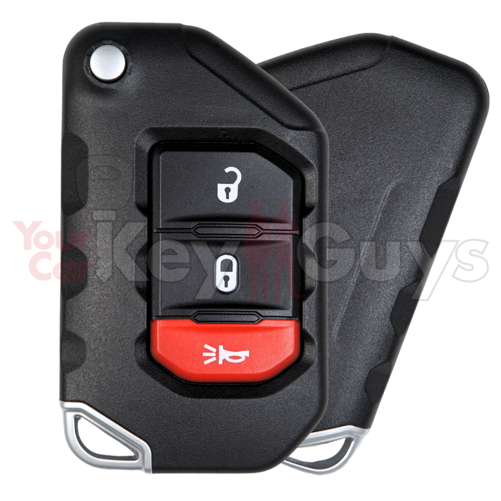 2018-2025 Jeep Wrangler | Gladiator 3B Flip Smart Key OHT1130261