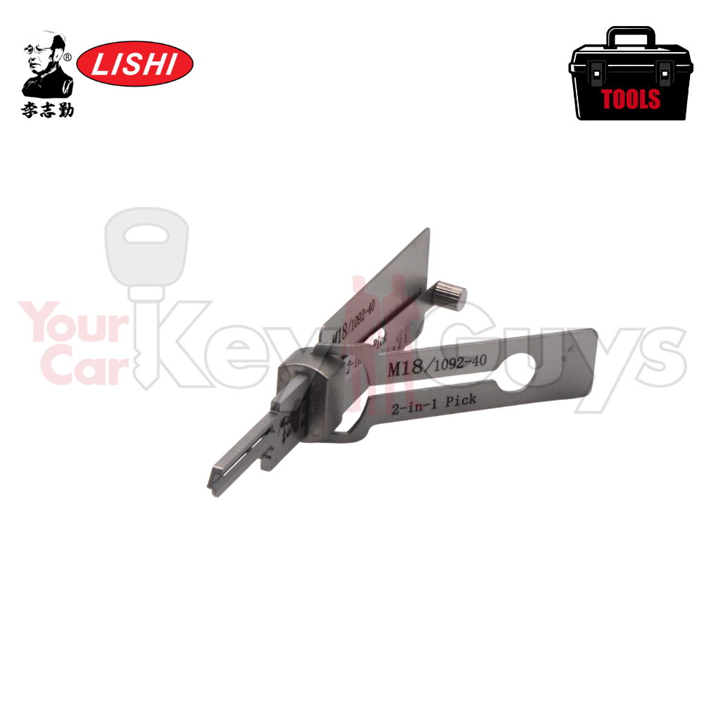 Original Lishi M18/1092-40 2-in-1 Pick & Decoder for Master Lock