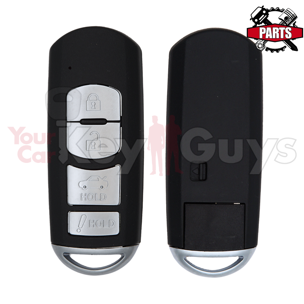 SHELL Replacement for Mazda 4B Trunk Smart Key D01 D02