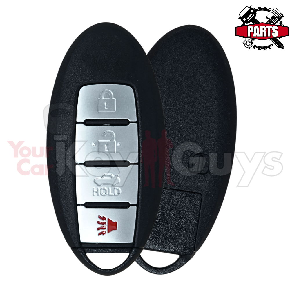 SHELL Replacement for 2007-2014 Nissan 4B Trunk Smart Key KR55WK48903 KR55WK49622