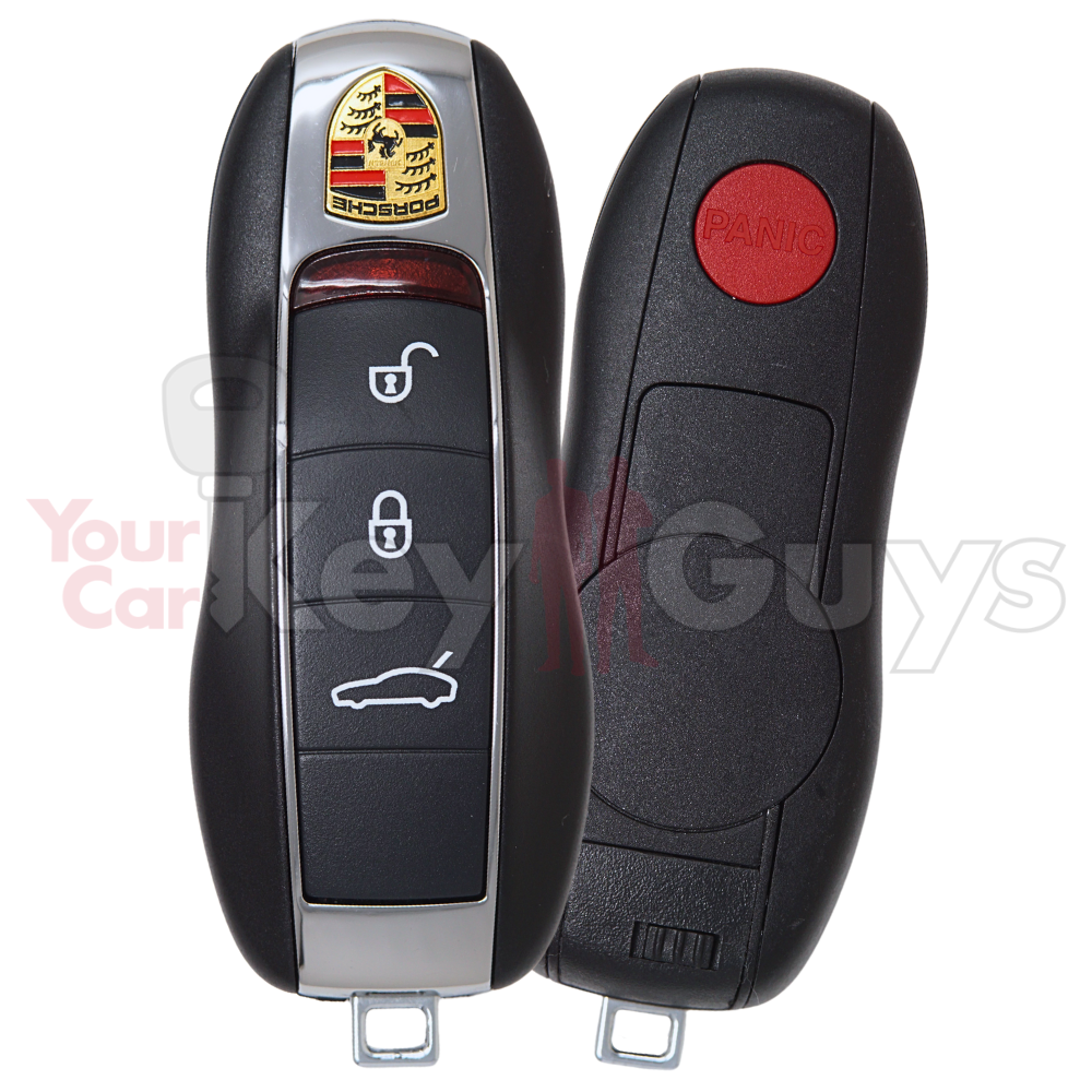 Used Porsche Panamera Smart Key Fob KR55WK50138 – Unlocked, Includes Uncut Emergency Key