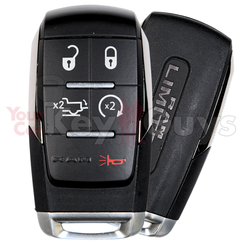 2019-2024 RAM 2500-5500 Smart Key 5B Tailgate LIMITED Logo GQ4-76T
