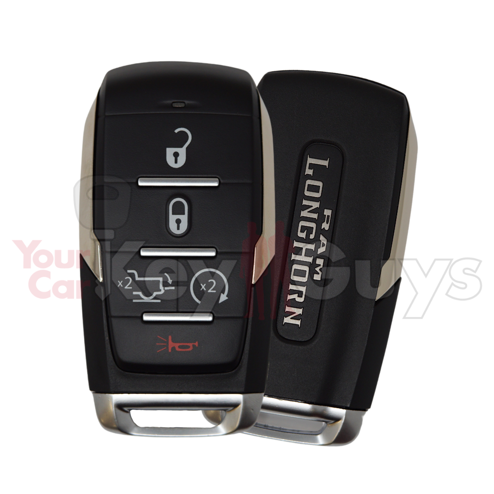 2019-2024 RAM Longhorn 1500 5B Tailgate Remote Start Smart Key OHT-4882056
