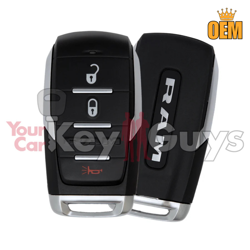 2025 RAM 3B Silver Trim Smart Key OHT-4882056