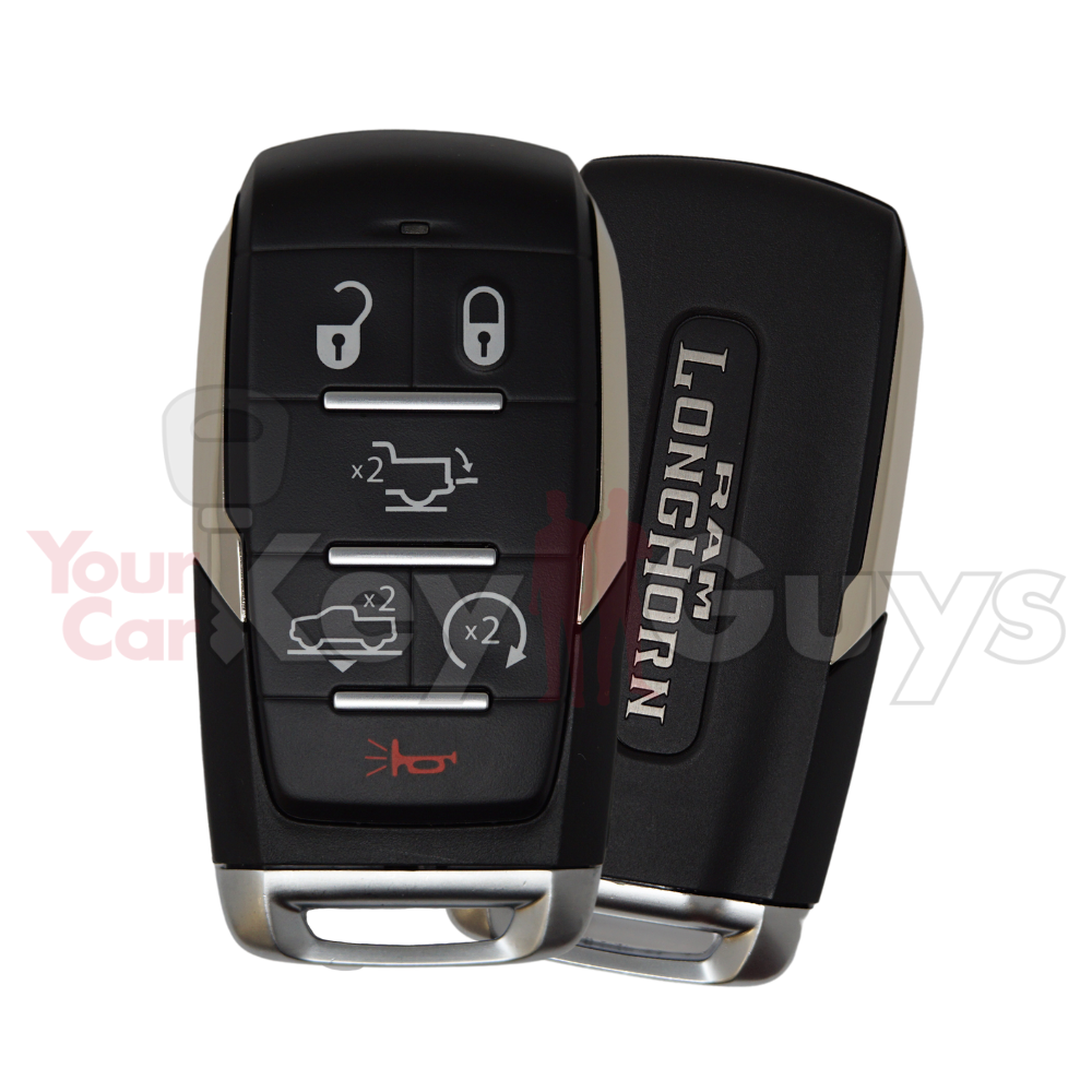 2019-2024 RAM Longhorn 1500 6B Tailgate Suspension Remote Start Smart Key OHT-4882056