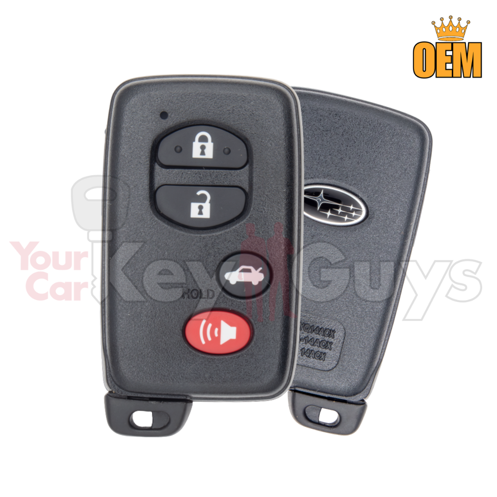 2013-2015 Subaru BRZ Impreza WRX STI XV Crosstrek Forester 4B Trunk Smart Key HYQ14ACX
