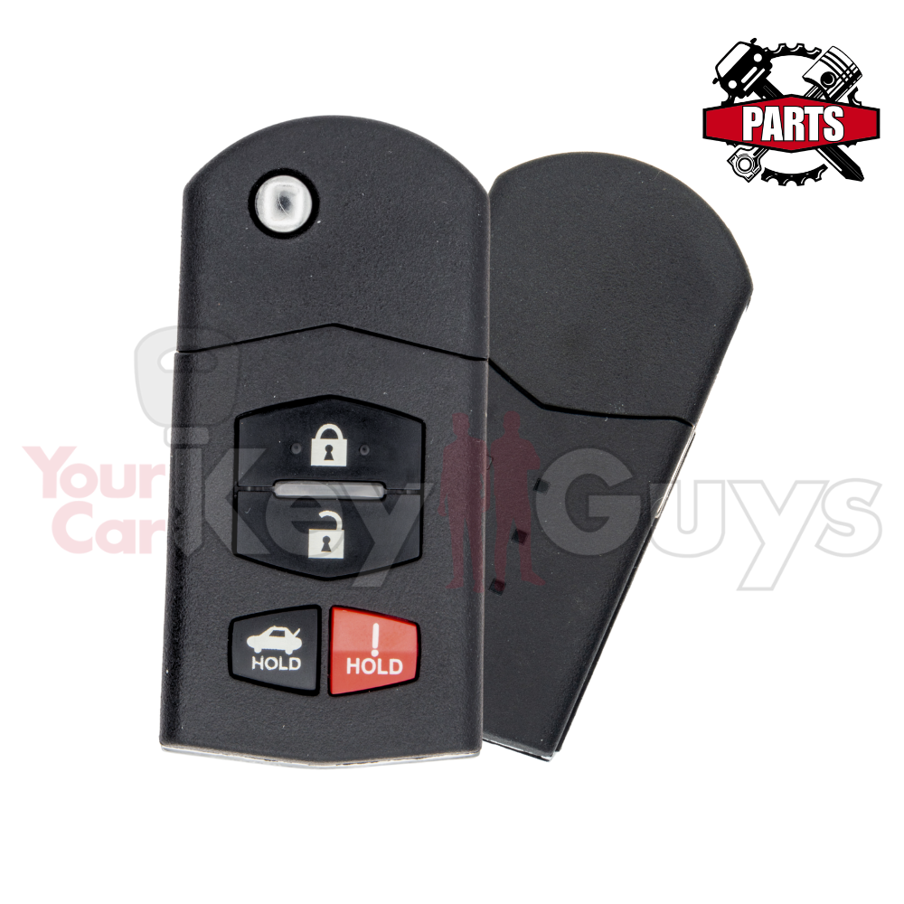 Shell Replacement for Mazda 4B Trunk Flip Key BGBX1T478SKE12501