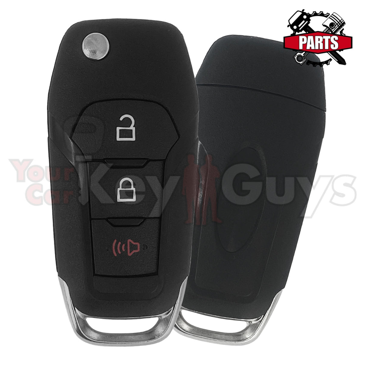 SHELL Replacement for 2015-2024 Ford Flip Key 3B HU101