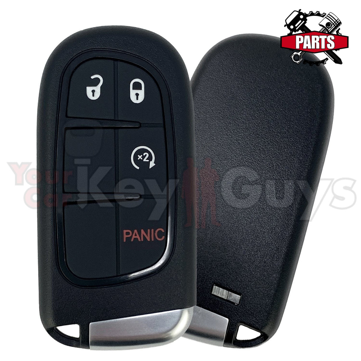 SHELL Replacement for Jeep RAM 4B Remote Start Smart Key GQ4-54T