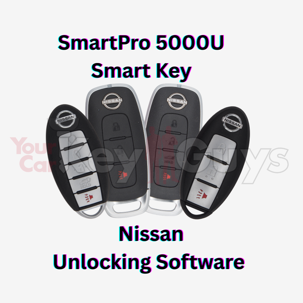 SmartPro 5000U Smart Key Unlocking Software - Nissan