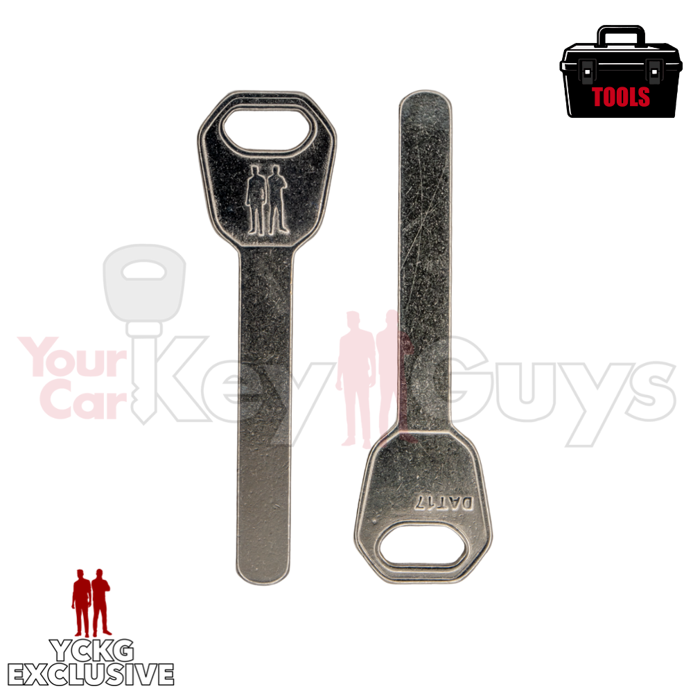 DAT17 Subaru Test Key Blank - 10 Pack