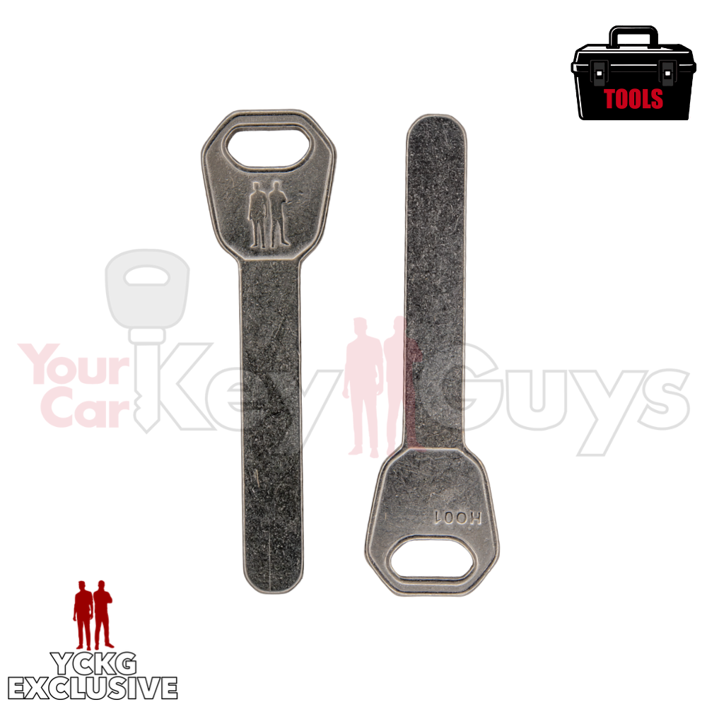 HO01 Honda Acura Test Key Blank - 10 Pack