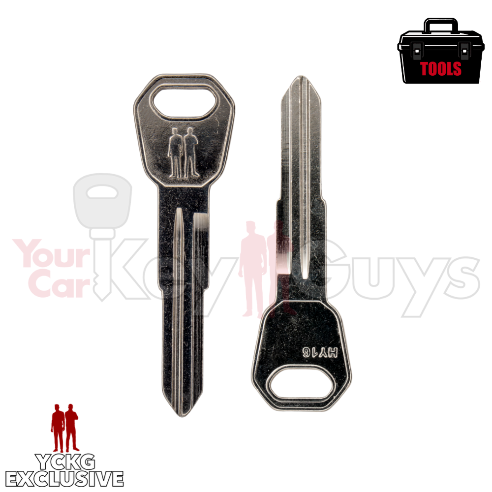 HY16 X281 Test Key Blank - 10 Pack