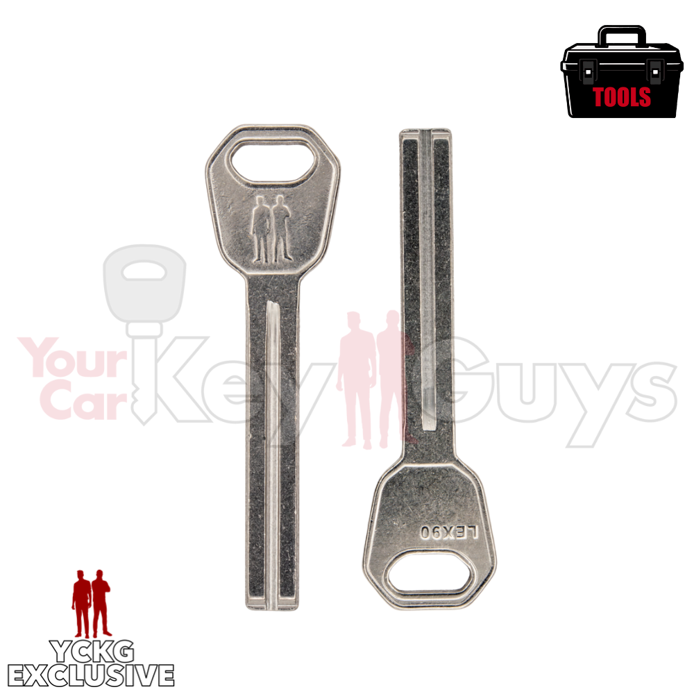LXP90 TOY40 KK10 Toyota Lexus Test Key Blank - 10x Pack